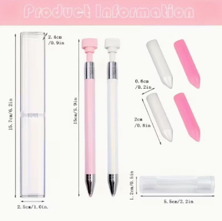 Preview: Diamond Painting 3-Röhren, 6-Stift Wachstifte-Set